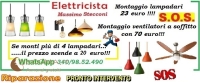 elettricista lampadari