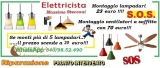 Lampadario e plafoniere led Talenti Montesacro Roma 