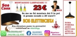 Elettricista lampadario Appio Tuscolano Roma 