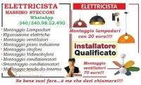 elettricista lampadario roma