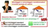 Montaggio condizionatore Ardea Tor San lorenzo mare 
